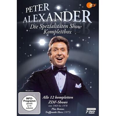 Die Peter Alexander Spezialitäten Show - Komplettbox (Alle 12 ZDF-Shows plus Treffpunkt Herz) (Neuauflage) [7 DVDs], DVD