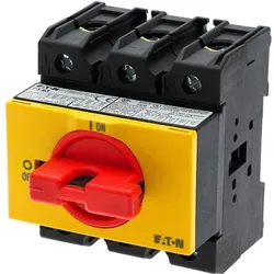 Eaton, Systemstromversorgung, P3-63/IVS-RT Elektroschalter Drehschalter 3P Schwarz