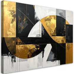 LEINWANDBILD 3D und geometrisch 100x70cm