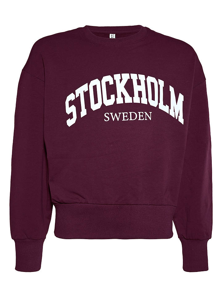 Blue Effect Sweatshirt in Rot - 164