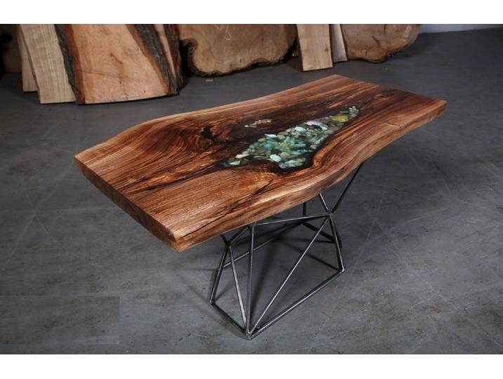 Xlmoebel Couchtisch Luxuriöser Designer Epoxidtisch für stilvolles Wohnen, Made in Europa
