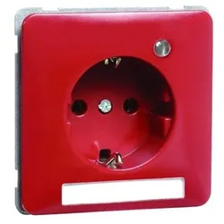 Peha Steckdose SCHUKO rot H80.6511.36SINALED/4