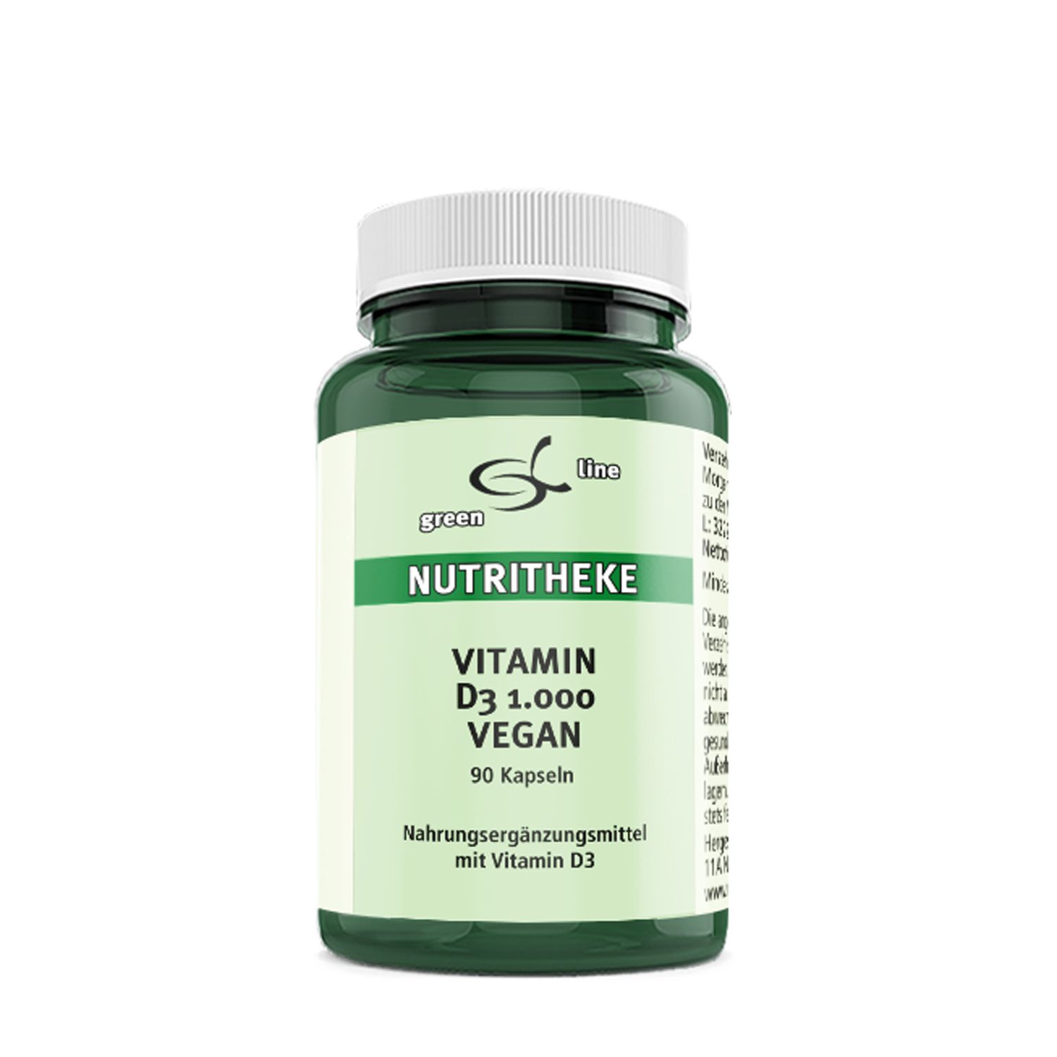 Vitamin D3 1000 vegan Kapseln 90 St
