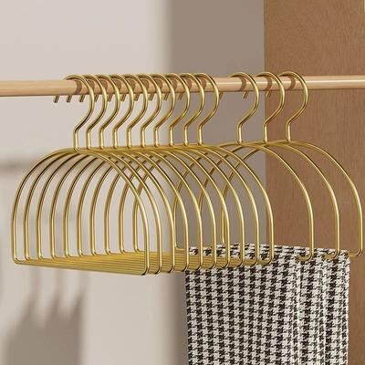 Uplift Picks Gold Metal Scarf Hanger Organizer Half Round Multi Purpose Closet Hangers Set Of 5 Gold Metal Scarf Hanger Organizer Half Round Multi Purpose Closet Hangers Set Of 5