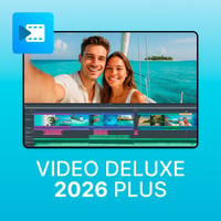 Video deluxe 2026 Plus, Multimedia-Software Deutsch ESD