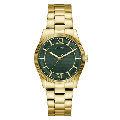 Guess "QUENTIN" Armbanduhr, Damenuhr, Herrenuhr, Edelstahlarmband, analog