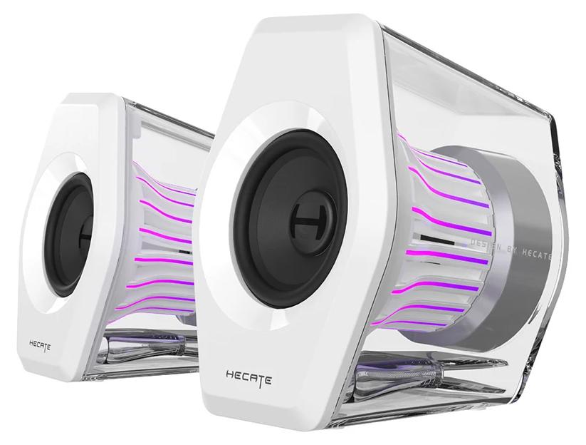 Gaming-Lautsprecher für PC - G2000 Pro - 2.0-Kanal - 32 W - 7,6-cm-Treiber - RGB-Beleuchtung - Bluetooth - Weiß