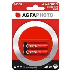 Agfaphoto Micro Aaa Akku 900 Mah Blister (2er-Pack)