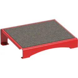 Fußstütze Maulflair Metall rot