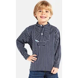 Fischerhemd Basic breit gestreift Kinder