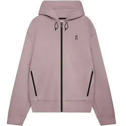 ON Damen Kapuzensweat Focus Tech Zip Hoodie, Größe L in Grau Grau