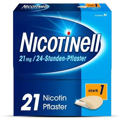 Nicotinell 21 mg/24-Stunden-Pflaster 52,5mg St Pflaster transdermal