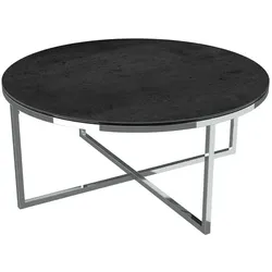 Akante Couchtisch Talia Keramik Silber Titan