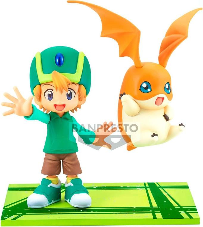 Banpresto Digimon Adventure Adventure Archives Takeru & Patamon figuur 15 cm