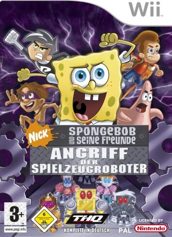 THQ - SpongeBob & seine Freunde - Angriff der Spielzeugroboter - Preis vom 01.10.2026 17:08:56 h