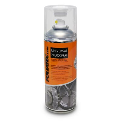 Foliatec Universal 2K Lackspray, gunmetal metallic glänzend [Hersteller-Nr. 2138]