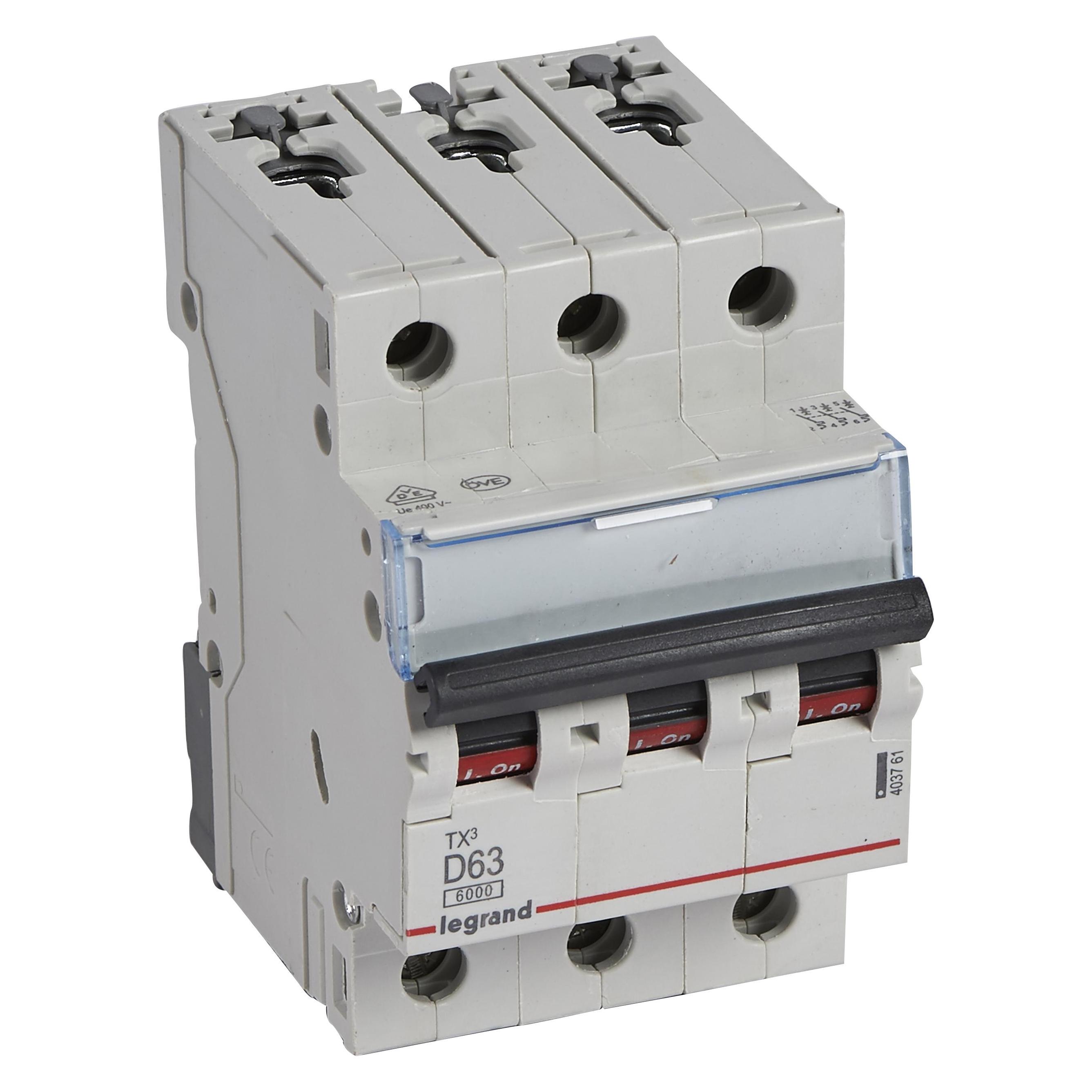 Legrand TX3 Leitungsschutzschalter D-Charakteristik (403761)