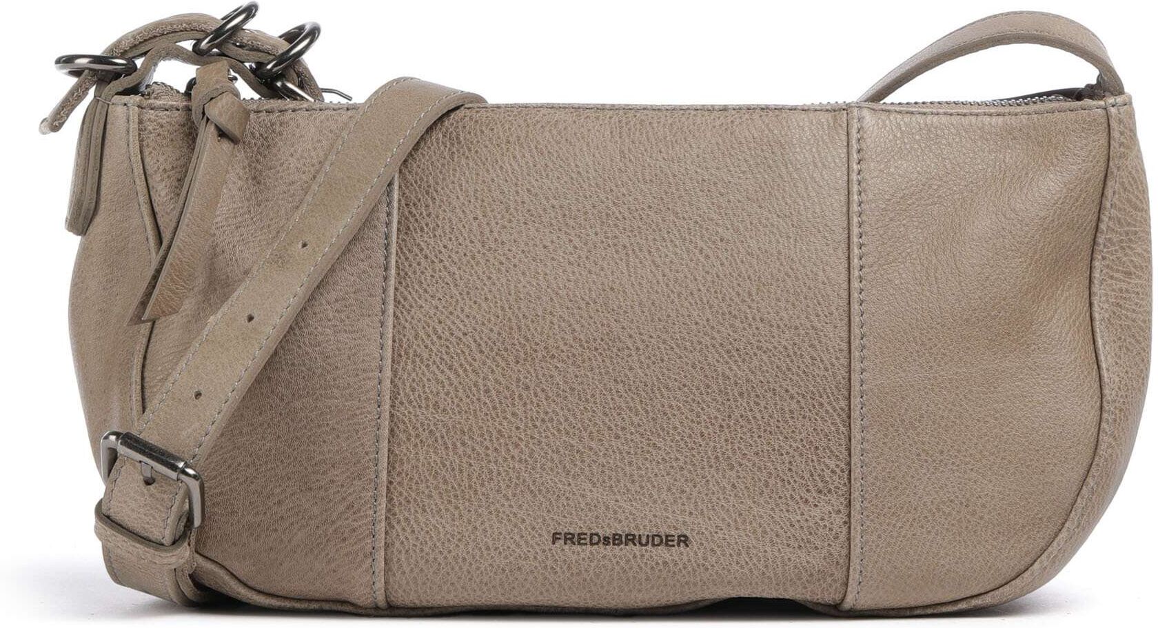 FredsBruder Ride Easy Schultertasche aus Leder, braun