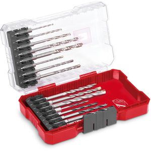Einhell Bohrer M-Case, 108953, 16-teiliges Set, Metall, Holz, Steinbohrer