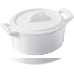 Revol Kasserolle mit Deckel 8 cl Weiss