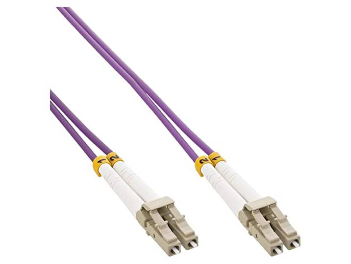 InLine 88542P LWL Duplex kabel, LC/LC, 50/125µm, OM4, 2m