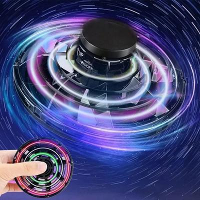 Uplift Picks Magic Flying Orb LED Hover Ball Boomerang Spinner Toy black