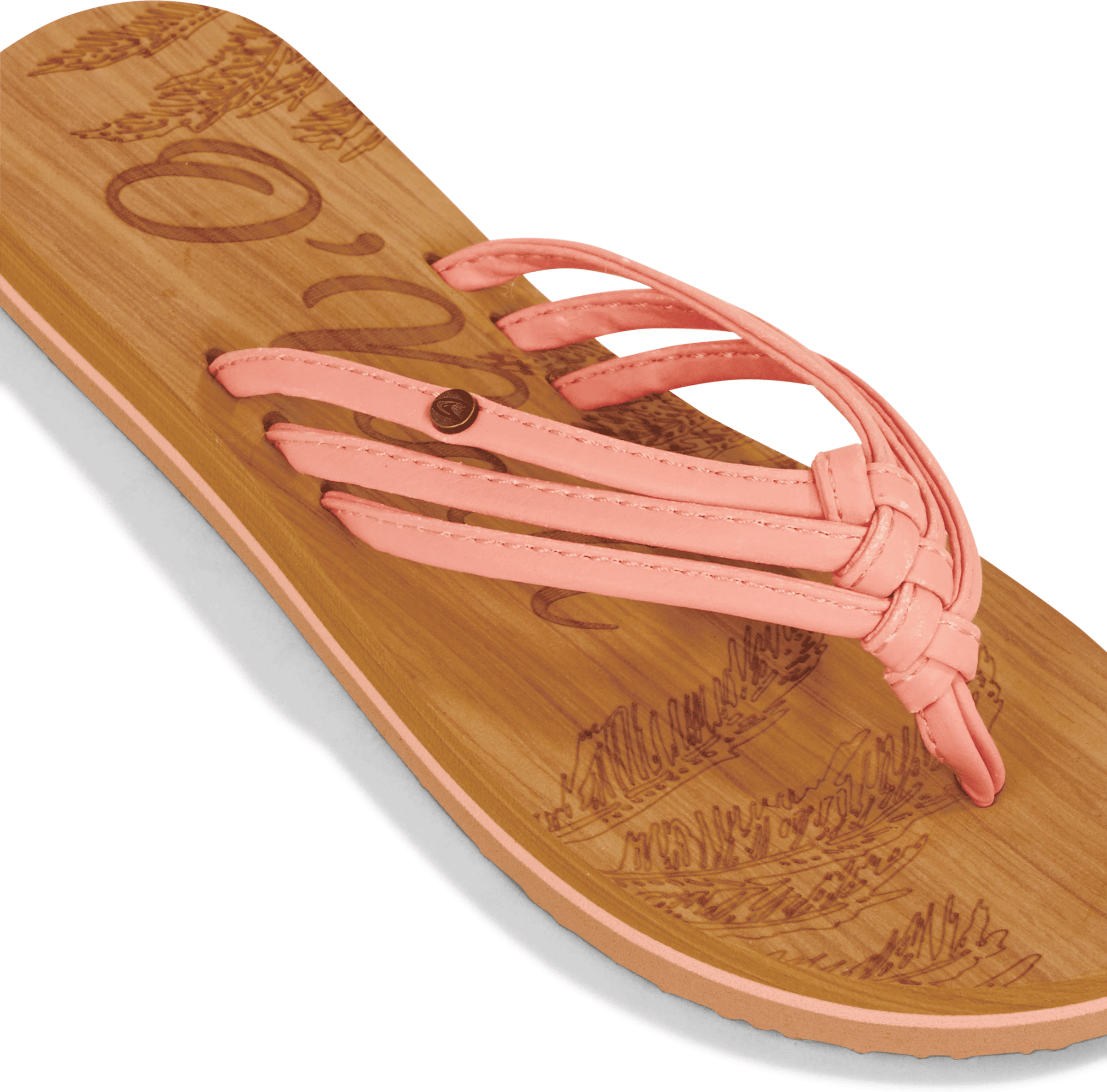 Zehentrenner O'NEILL "DITSY SANDALS", Mädchen, Gr. 32, rosa (froly), Synthetik, Schuhe Zehentrenner froly 32