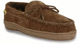 Women's Loafer Moccasin Flats And Slip Ons by Old Friend Footwear in Dark Brown (Size 9 M)