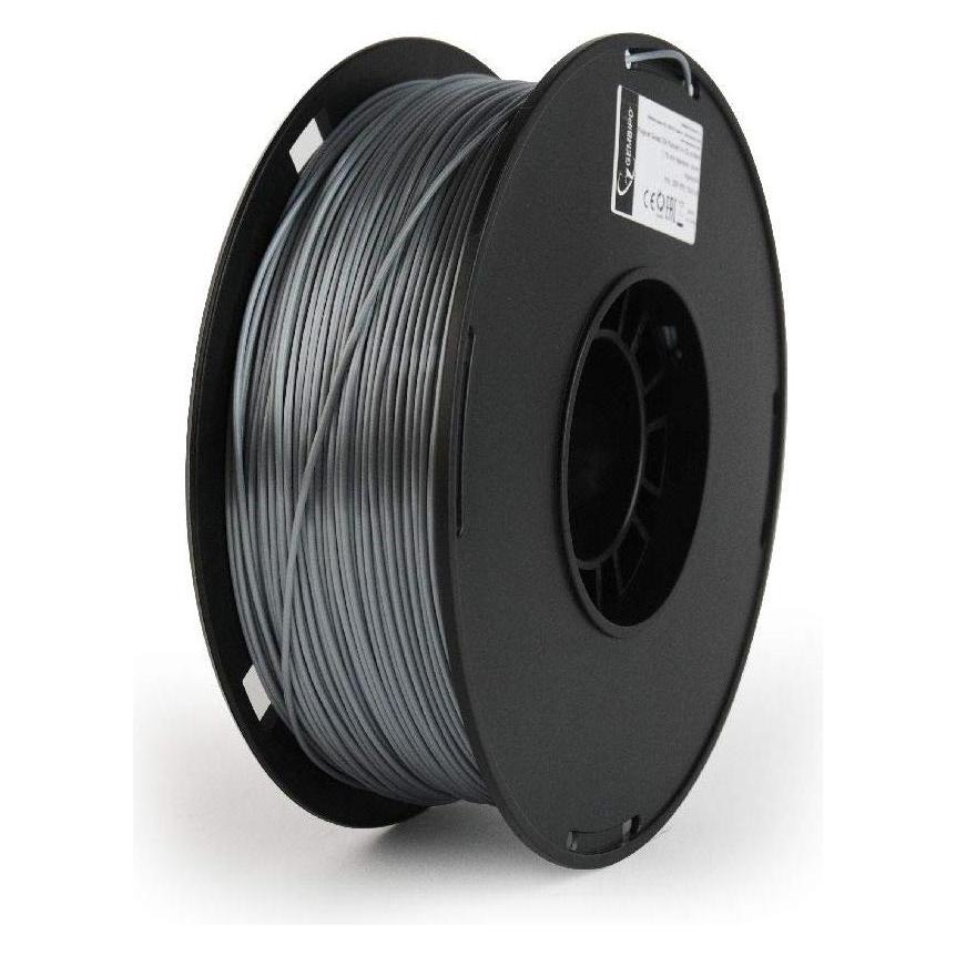 Gembird 3DP-PLA1.75-02-S 3D-Druckmaterial Polyacticsäure (PLA) Silber 1 kg (PLA, 1000 g, 1.75 mm) (3DP-PLA+1.75-02-S)