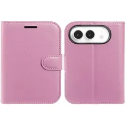 Cover-Discount iPhone Duo - Leder Etui Hülle (Apple iPhone Duo), Smartphone Hülle, Rosa
