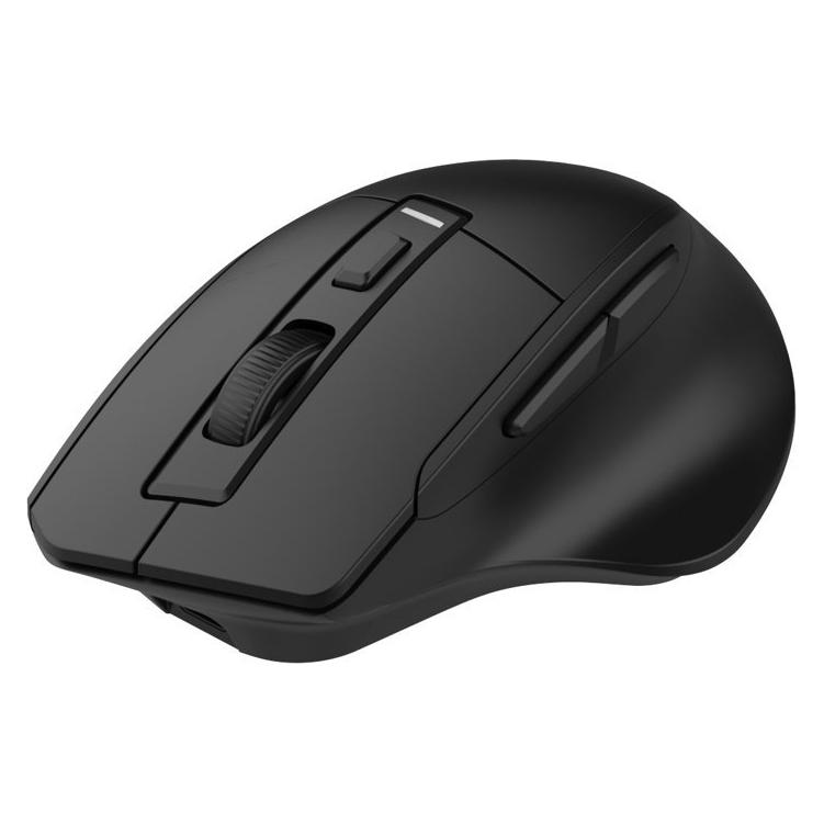 C-Tech Myš Ergo WLM-05, bezdrátová, 1600DPI, 6 tlaÄítek, USB nano receiver, Äerná (Kabellos) (WLM-05)