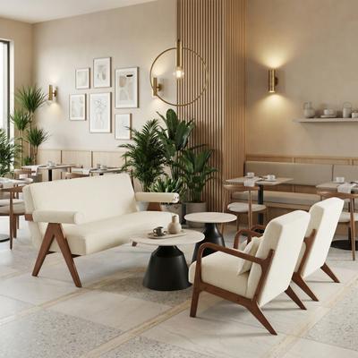 Zuo Encanto Loveseat Ivory