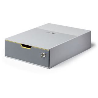 Durable Schubladenbox VARICOLOR 1Fach SAFE Schloss mehrfbg