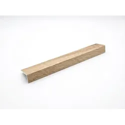 L-Abschlussprofil Havos Hickory Eiche matt, Aluminium Länge 270 cm, Kantenhöhe 10 mm, ALDH10270