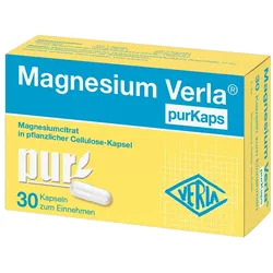 MAGNESIUM VERLA purKaps 30 St