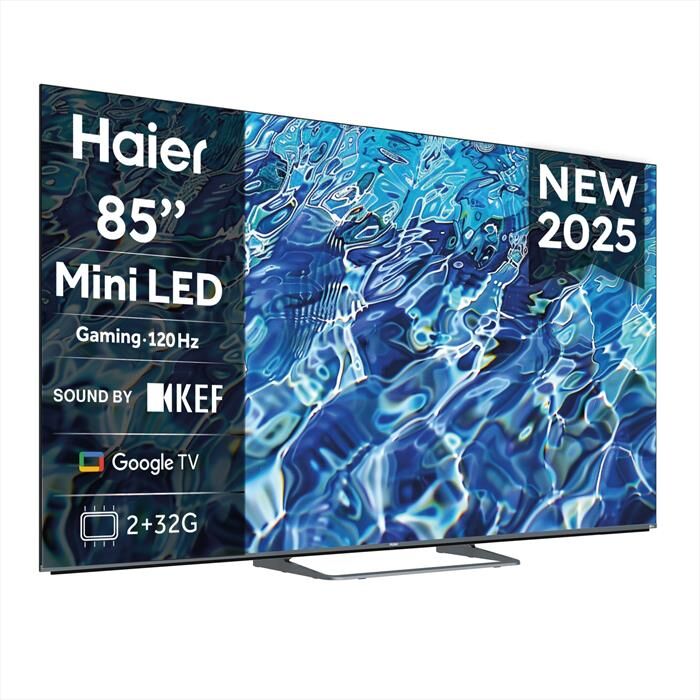 HAIER Smart Tv Uhd 4k 85" H85m80fux-nero