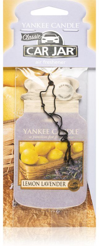 Yankee Candle Lemon Lavender Accroche-porte parfumé 1 pcs