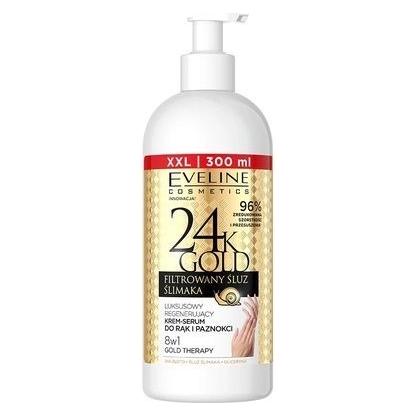 Eveline 24K Gold luksusowy regenerujący krem-serum do rąk 300ml (300 ml) (54955704)