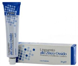 NEW FA DEM  Srl Zinco Ossido 10% Unguento 30g - Trattamento lenitivo e protettivo