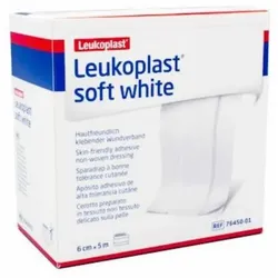 Leukoplast  Hypoallergenic Adhesive Dressing Strip 6 Cm X 5 M