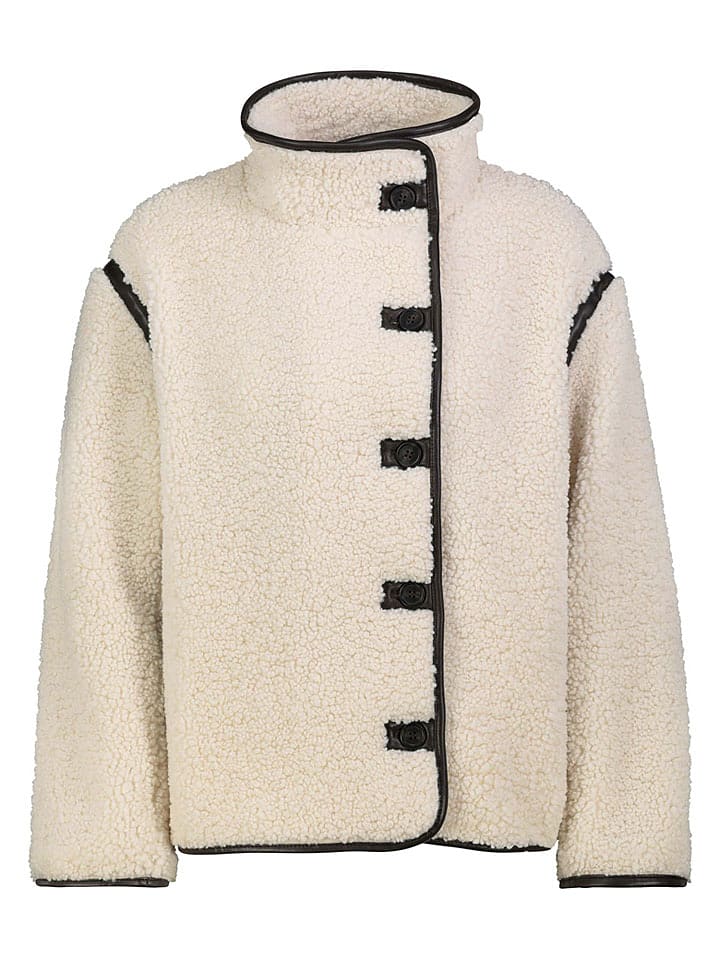 Sublevel Teddyjacke in Beige - XL