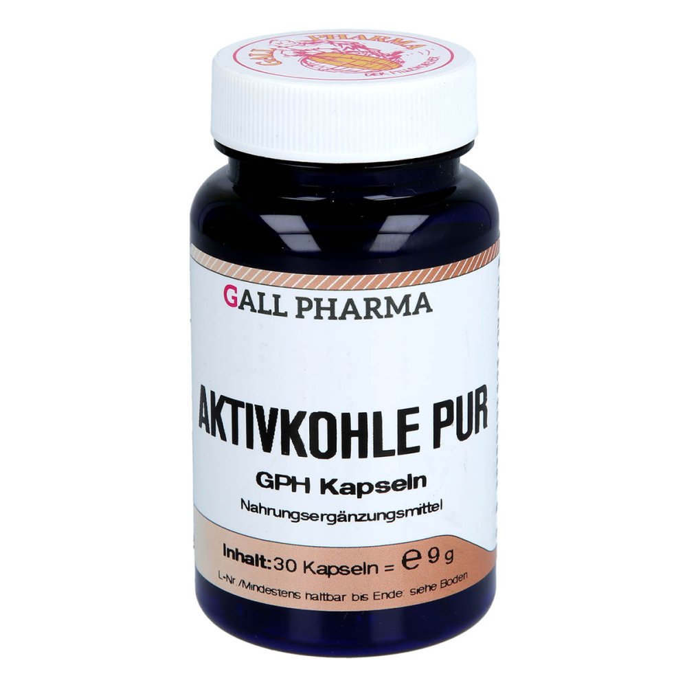 Hecht-Pharma GmbH Aktivkohle Kapseln Pur Gph 16570722