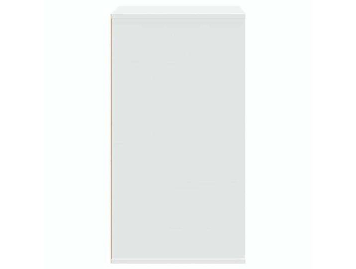 NEUF Commode chambre - cabinet de rangement élégant - Grande espace - d'angle blanc 60 x 41 x 76cm Bois d'ingénierie FR00_239927626