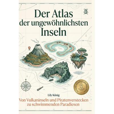 Der Atlas der ungewöhnlichsten Inseln, Gebundene Ausgabe von Lily König, BoD - Books on Demand, 978-3-695-38344-3