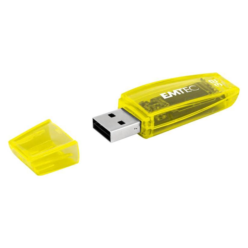 Emtec USB2.0 C410 8GB P3 NEON (8 GB, USB-A) (ECMMD8GC410P3NEO)