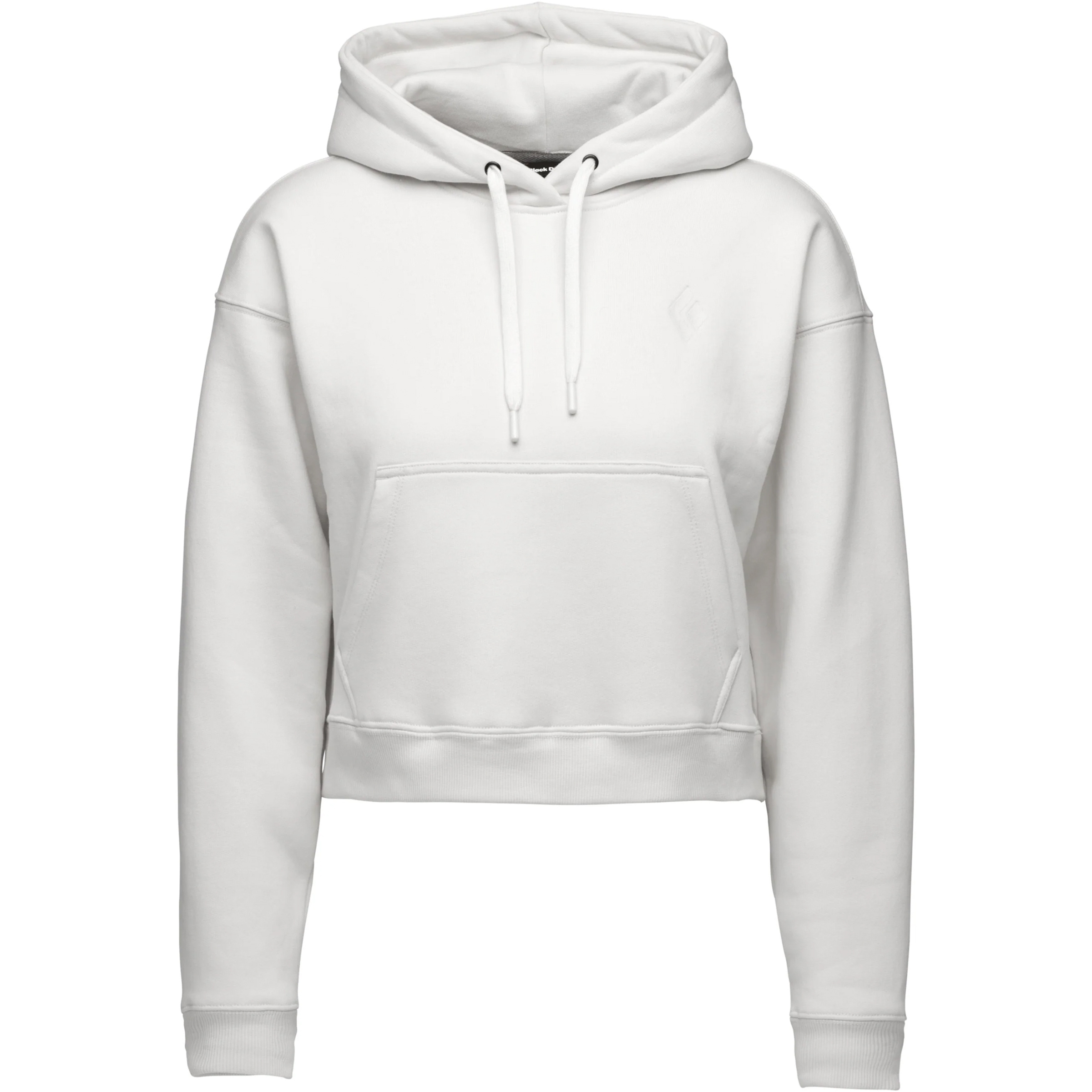 Black Diamond Crop Po Damen Hoodies weiss Größe M Lifestyle Hautfreundlich
