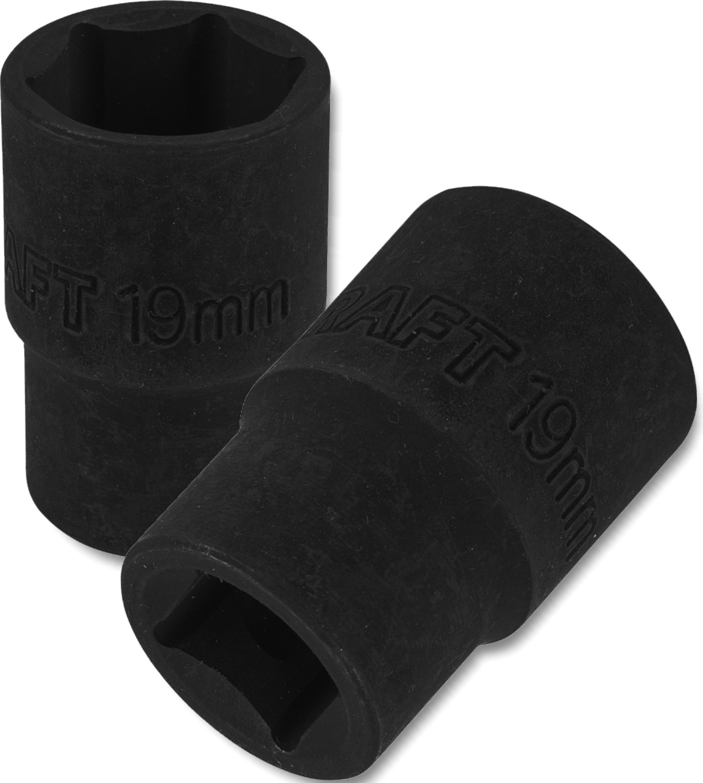 FORCEKRAFT slagmoersleutelbit 19 mm 1/2 inch zeskant