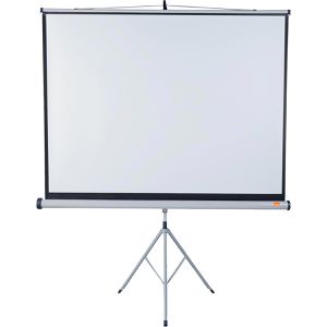 Nobo Beamer-Leinwand 1902397, 96 Zoll, 195 x 146 cm, Format 4:3, Stativleinwand