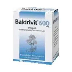 Baldrivit 600mg 20 St Überzogene Tabletten