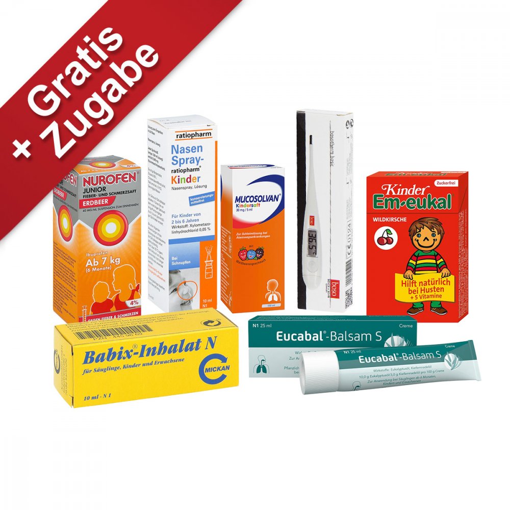 Kinder Erkältungs-Set 7-teilig 08100601
